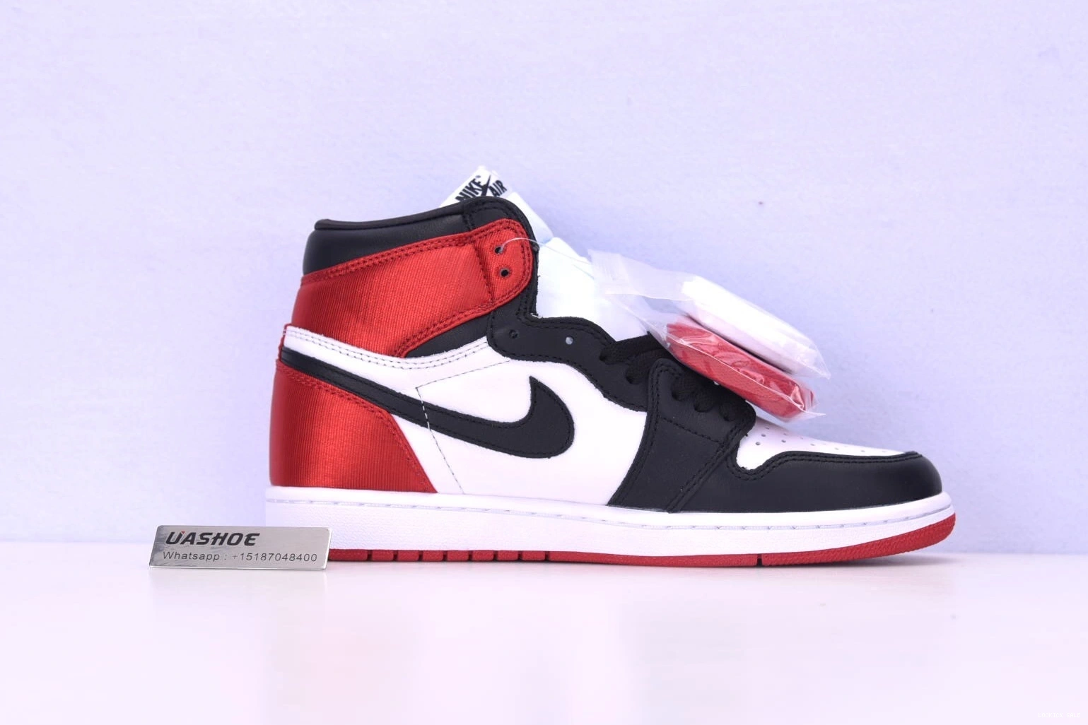 Rep Toe  Black CD0461-016 Jordan Retro Satin 1 High 0512